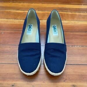 Galo Wedge Espadrilles, Size 36.5